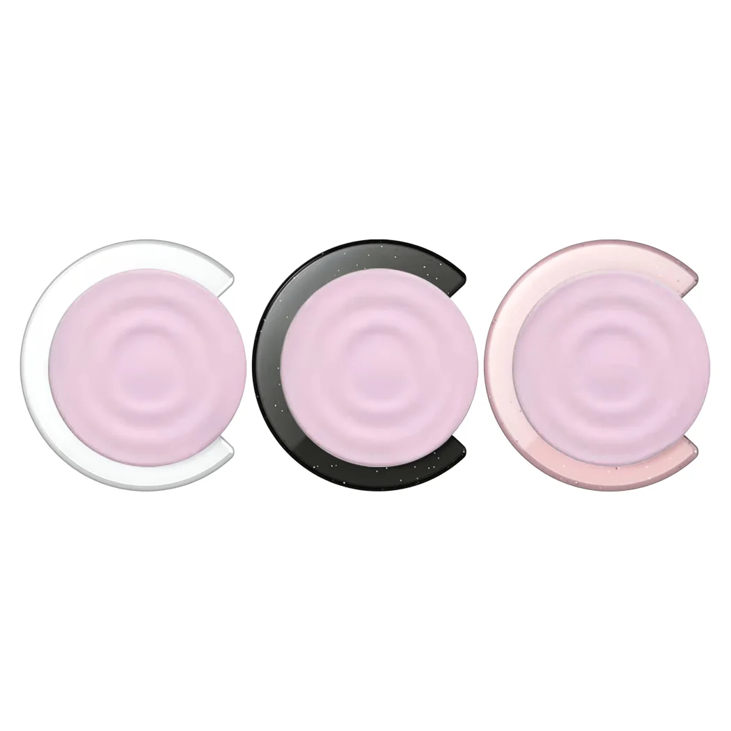 

Sakura Pink Ripple Magnetic Folding Phone Grip Stand Card Holder for IPhone 12 13 14 15 16 17 Pro Max Mount Support for S25U