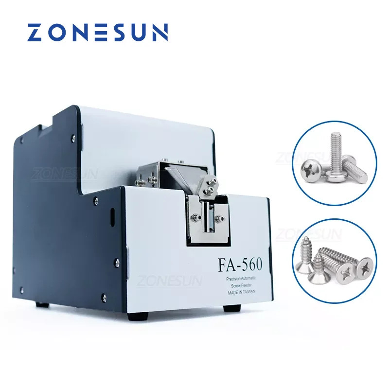 

ZONESUN 110V/220V Automatic Screw Feeder Machine Conveyor Screw Arrangement Machine FA-560 1.0 - 6.0 mm Auto Screw Dispenser