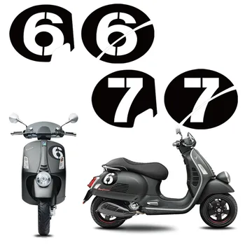 Vespa Piaggio Series II Sei 6 Giorni GTS GTV250 LX125 300i 3M 오토바이 스티커 데칼 세트 액세서리 방수