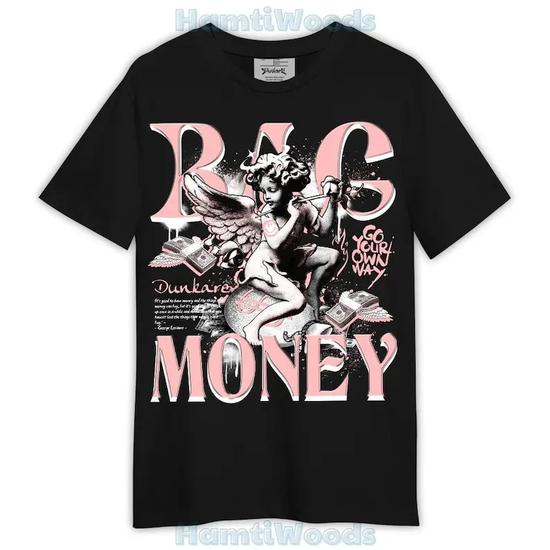 Low Legend Pink 11s Shirt, Bag Money Retro Shirt Outfit