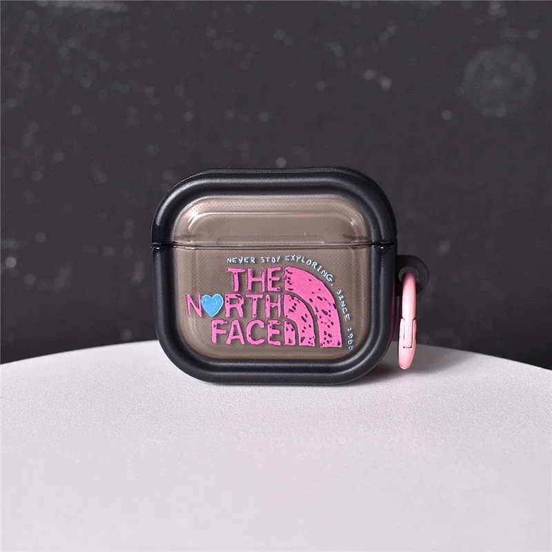 Funda protectora rosa a la moda, auriculares inalámbricos Bluetooth para Airpods, funda de carcasa personalizada, accesorios portátiles de Audio y vídeo