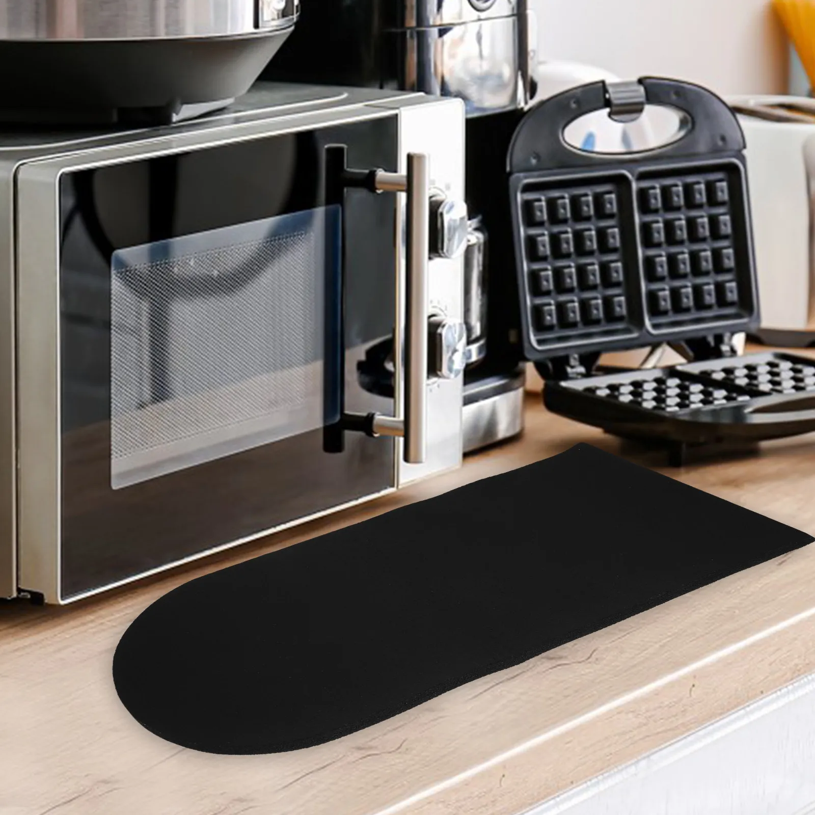 Blender Sliding Pad Appliance Slider Mat for Countertop Kitchen Appliances Non Slip Moving Tray for Coffee Maker Stand Mixer