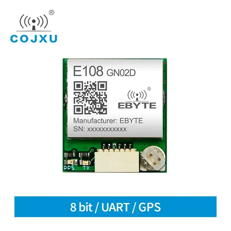 COJXU E108-GN02D UART/SPI/I2C/GPIO Wireless Module BDS/GNSS/GLONASS Positioning Navigation Module High Performance