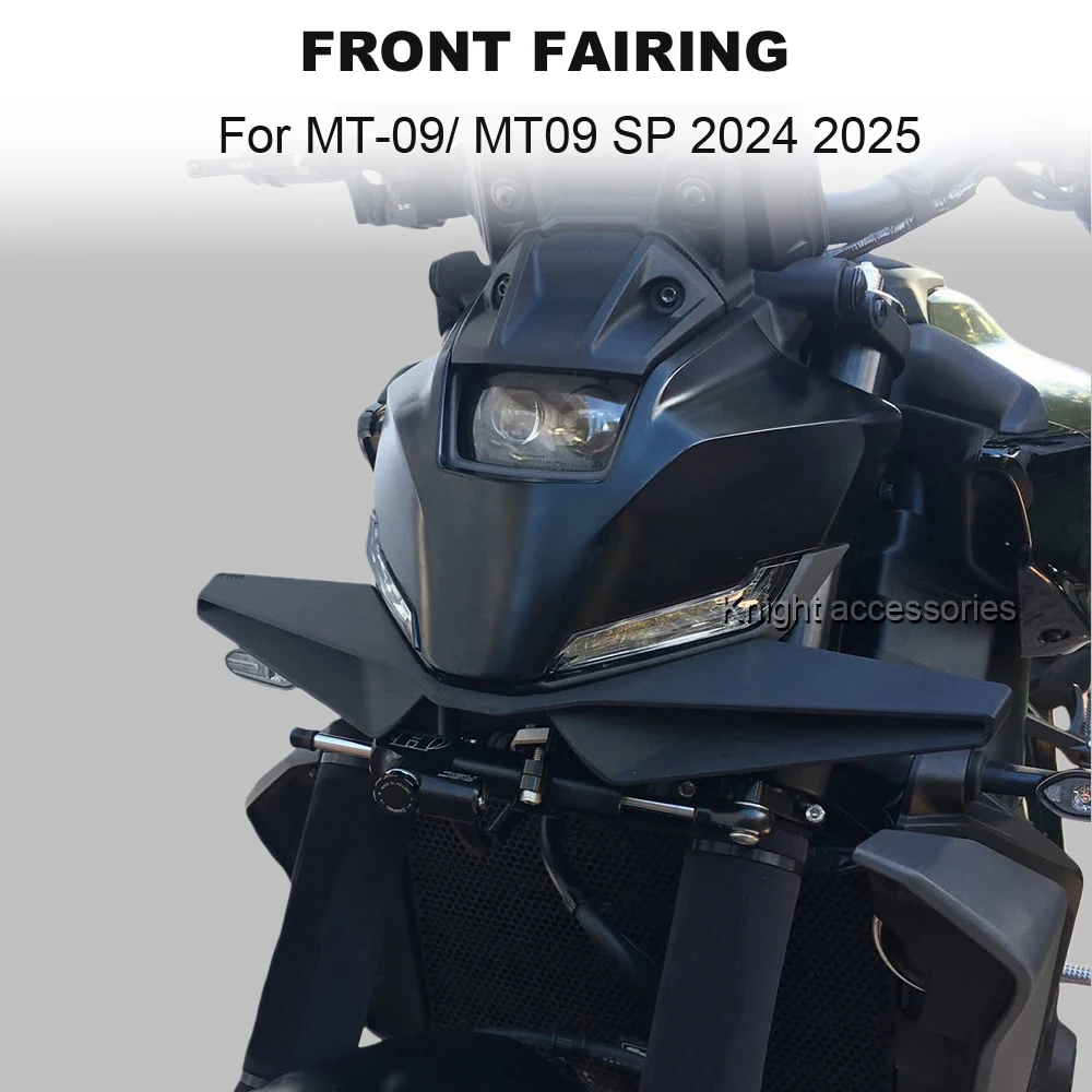 

For MT09 MT-09 SP MT 09 mt09 2024 2025 ABS Front Fairing Winglets Aerodynamic Protection Guard Cover Motorcycle Accessory Parts