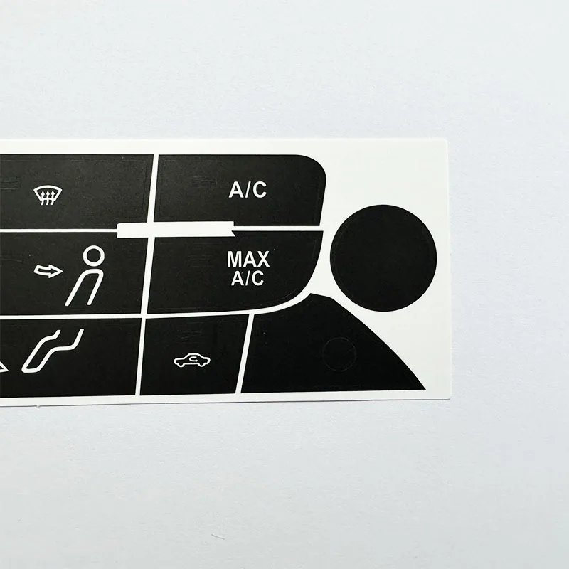 Air conditioning control switch button repair sticker for Ford Tourneo Custom 2016-2020 3