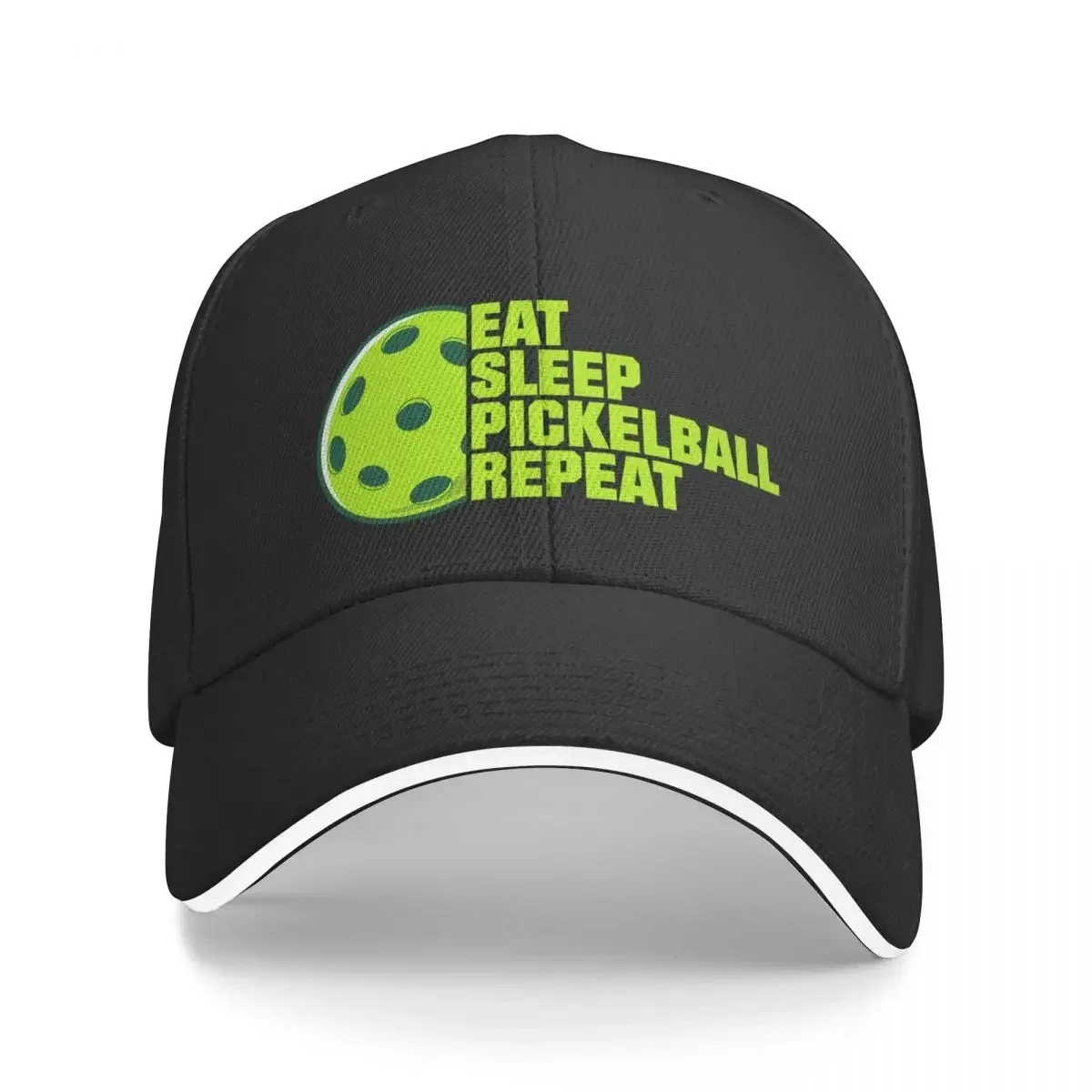 

New EAT SLEEP PICKELBALL REPEAT Baseball Cap Big Size Hat hard hat Anime Hat Rugby Women's Men's