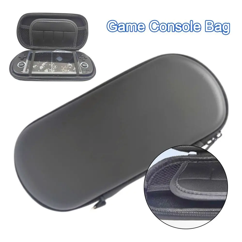 Bolsa de console de jogos de casca dura, estojo protetor de armazenamento de viagem à prova de choque para Trimui Smart Pro/Powkiddy RGB10 Max3