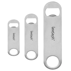 Heavy Duty Stainless Steel Flat Bottle Opener, Beer Bottle Opener for Kitchen, Bar or Restaurant