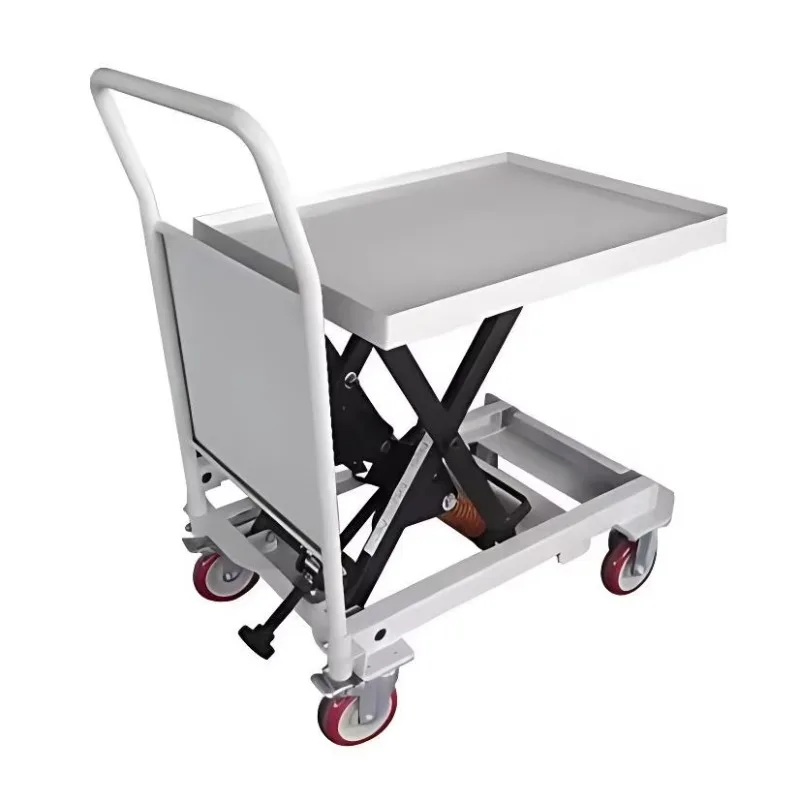 

Mobile Spring Lever Lift Table Self-balancing Lifting Non-powered Automatic Lifting Trolley Adjustable Compression Spring