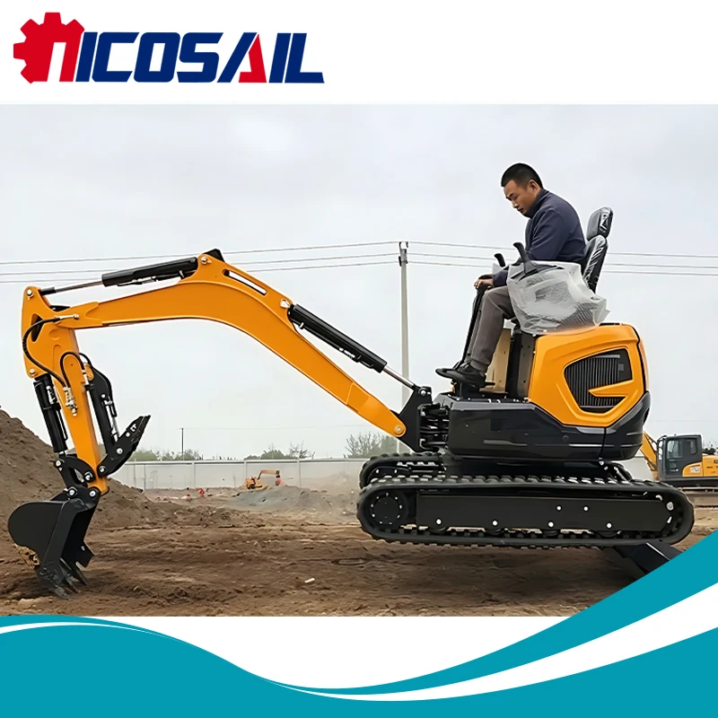 

2.2ton Mini Excavator With Adjustable Track Width Energy Saving Low Noise Mini Digger CE Certified For EU Market