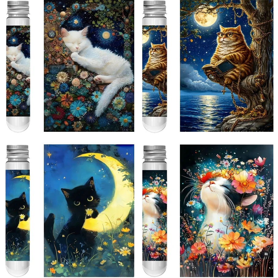 

4 Packs Adult Mini Test Tube Puzzle Jigsaw Funny Educational Game Home Decor Birthday Halloween Thanksgiving Christmas Gifts