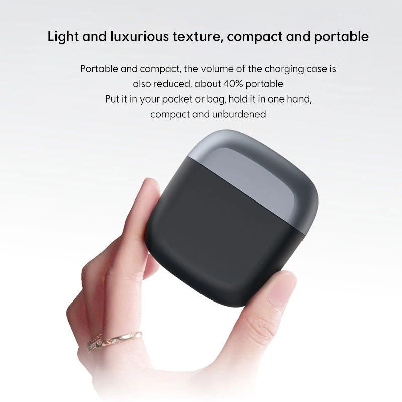 Newest Sabbat Jetpods Bluetooth V5.2 Headphones Mini TWS Touch Wireless Earphones HiFi Headset Support Wireless Charging