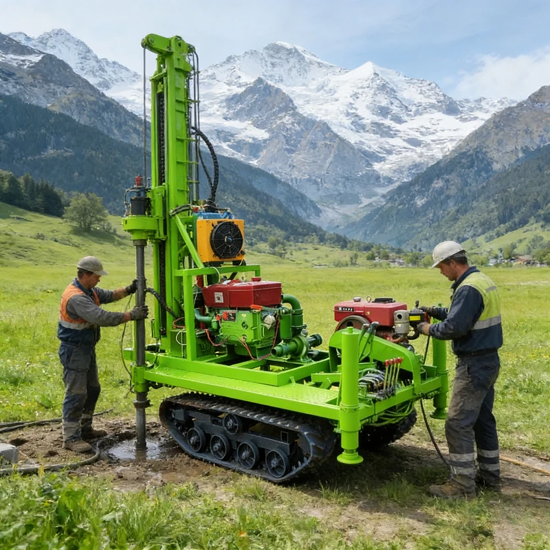 

Customized Small Water Well Drilling Rig For Sand Clay Soft Rock 150m Depth Easy Assembly Operation Portable Water Well Driller
