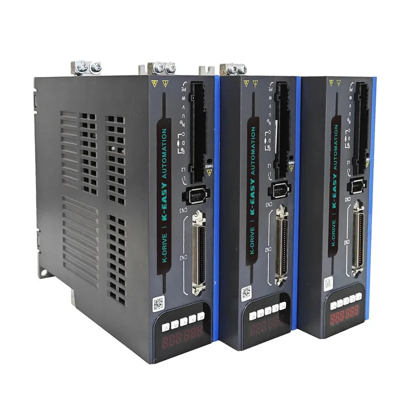 EtherCAT Servo Drive Servo Motor AC Motor Electric Motor 220V 0.75kw for Packaging Machines