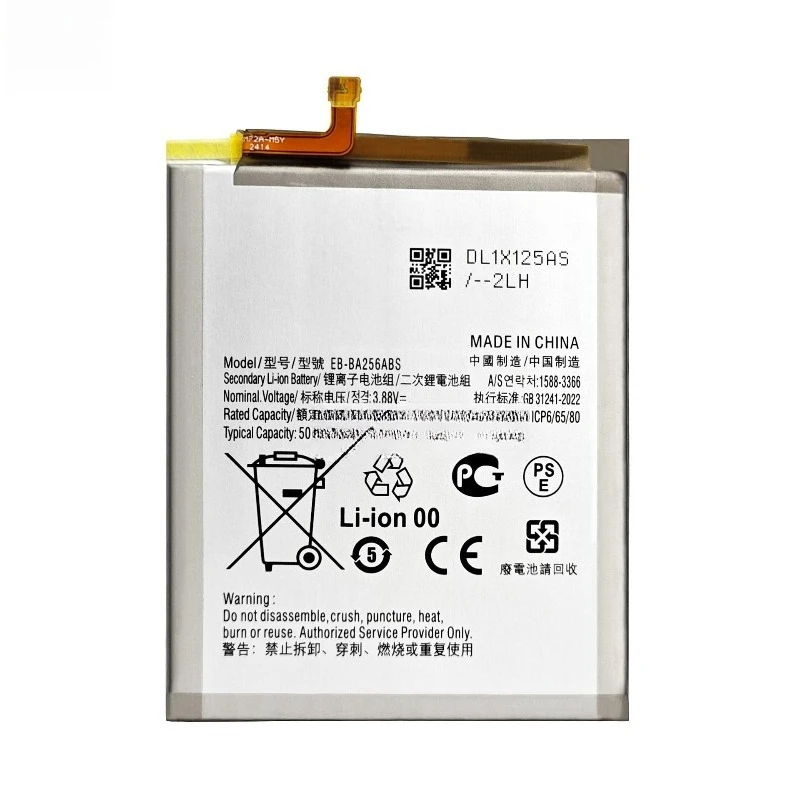 EB-BA256ABS EB-BA315ABY EB-BA405ABE EB-BA908ABY Mobile Phone Batter for Samsung Galaxy A25 5G A55 A256 A31 SM-A315 A40 A90 5G