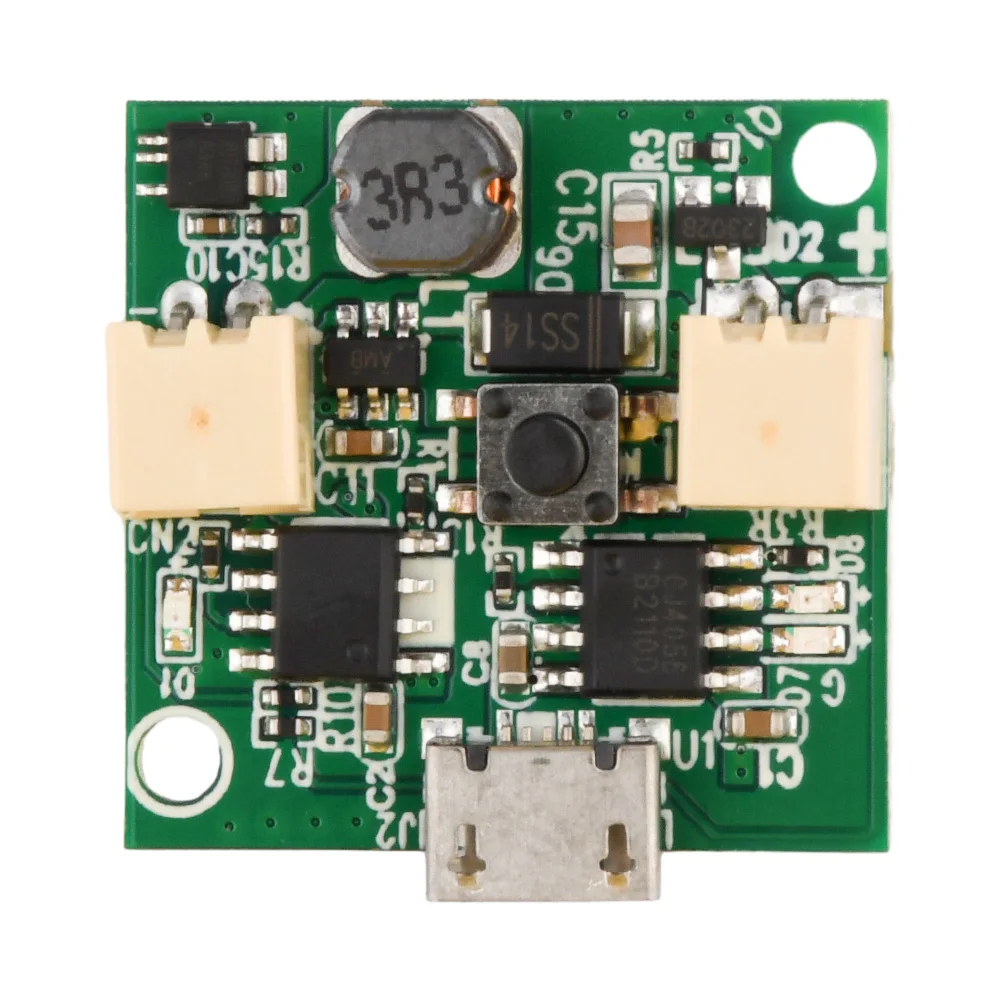 USB Small Fan Circuit Board 3.7V Battery Charger Module Micro USB Fan Governor Wind Speed Controller