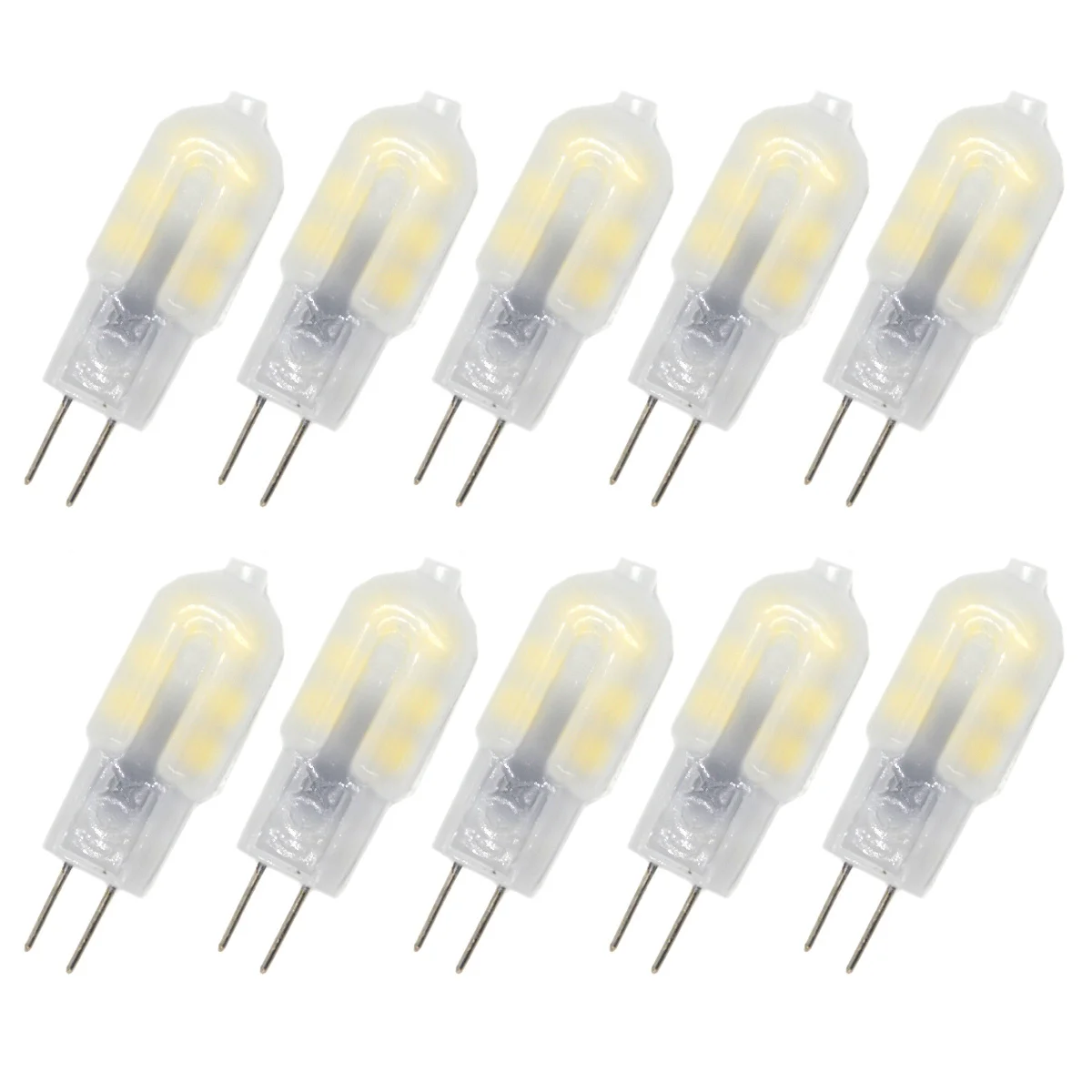 

10Pcs G4 LED Light Bulb 220V 1.5W White 150Lm 6000-6500K Smd 2835 Low Power Consumption Bright Illumination Lamp