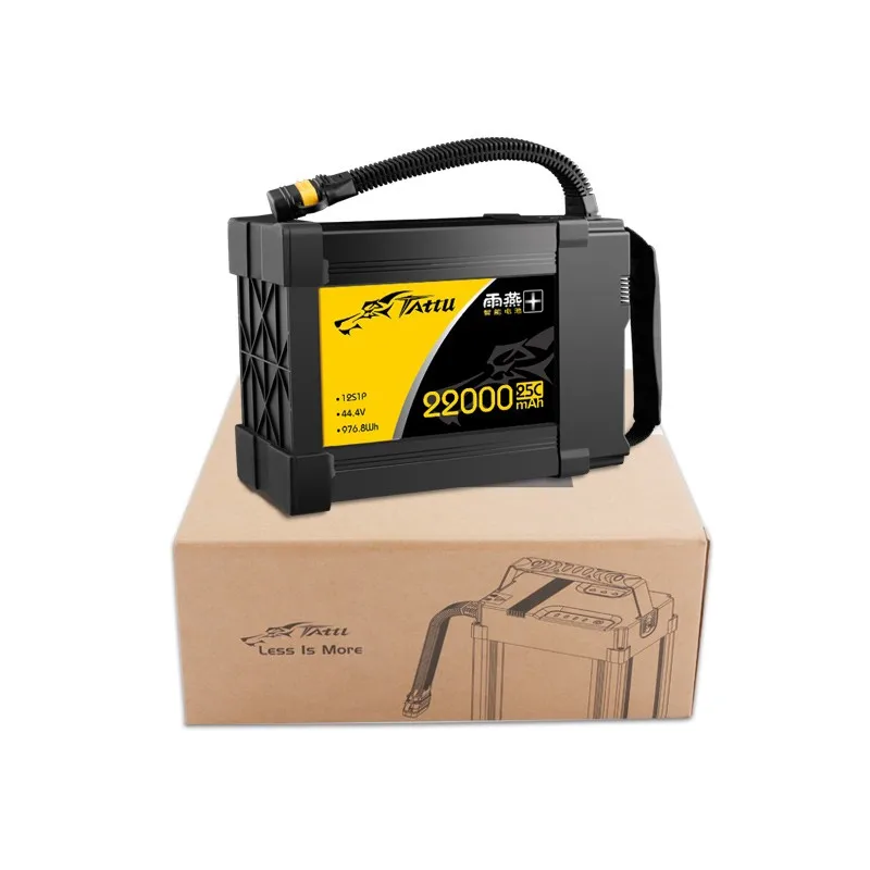 

GENS TATTU Swift 16000/22000mAh 12s 14s Plant Protection Mapping UAV Intelligent Lithium Battery