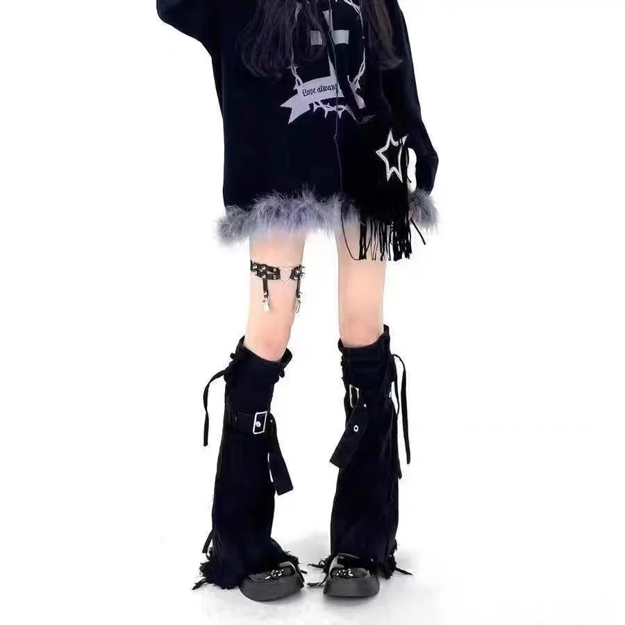 Socks for Girls fashion stars socks Girls\' Leggings Y2K Panty High Knee Stockings over knee Socks for Women