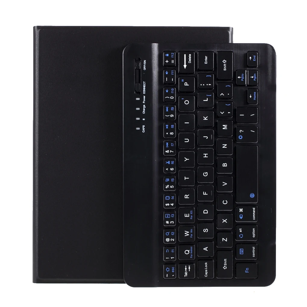 Textured Leather Case+Bluetooth Keyboard for iPad Mini 2/iPad Mini/iPad Mini 4/iPad Mini (2019) 7.9 inch