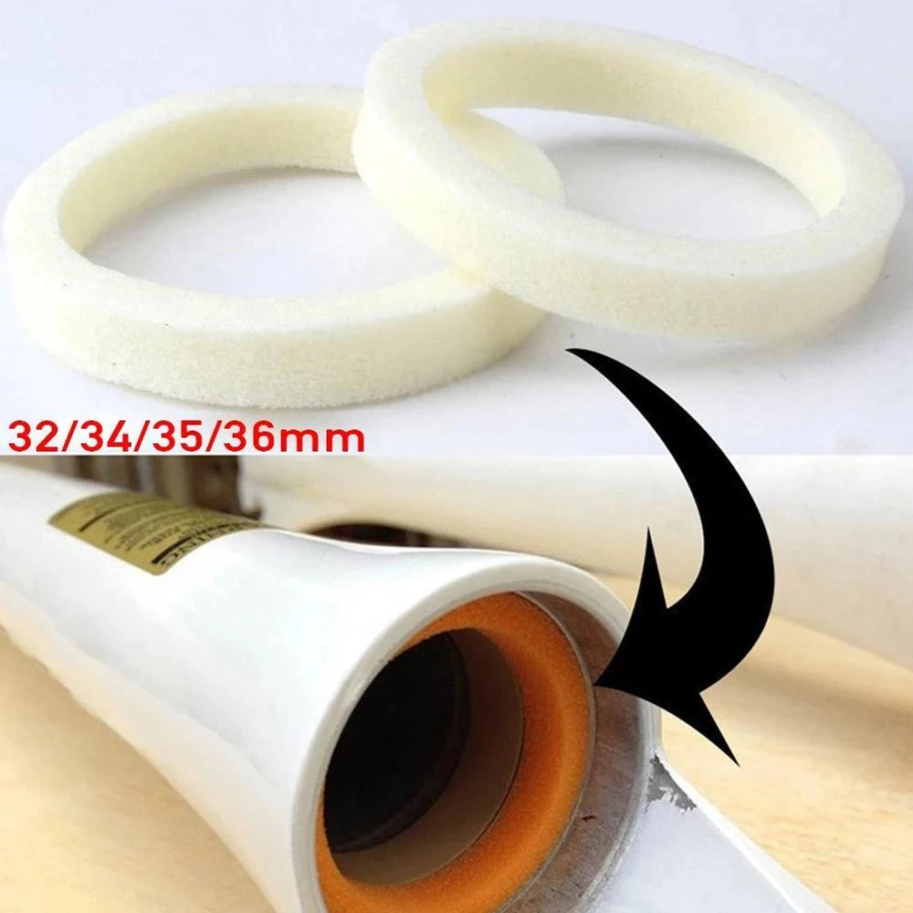 Red Circle 32/34/35/36mm Shock Absorber Bicycle Fork Sponge Ring Oil Sealed Foam Bicycle Fork Oil Sponge Bike Suspension Fork