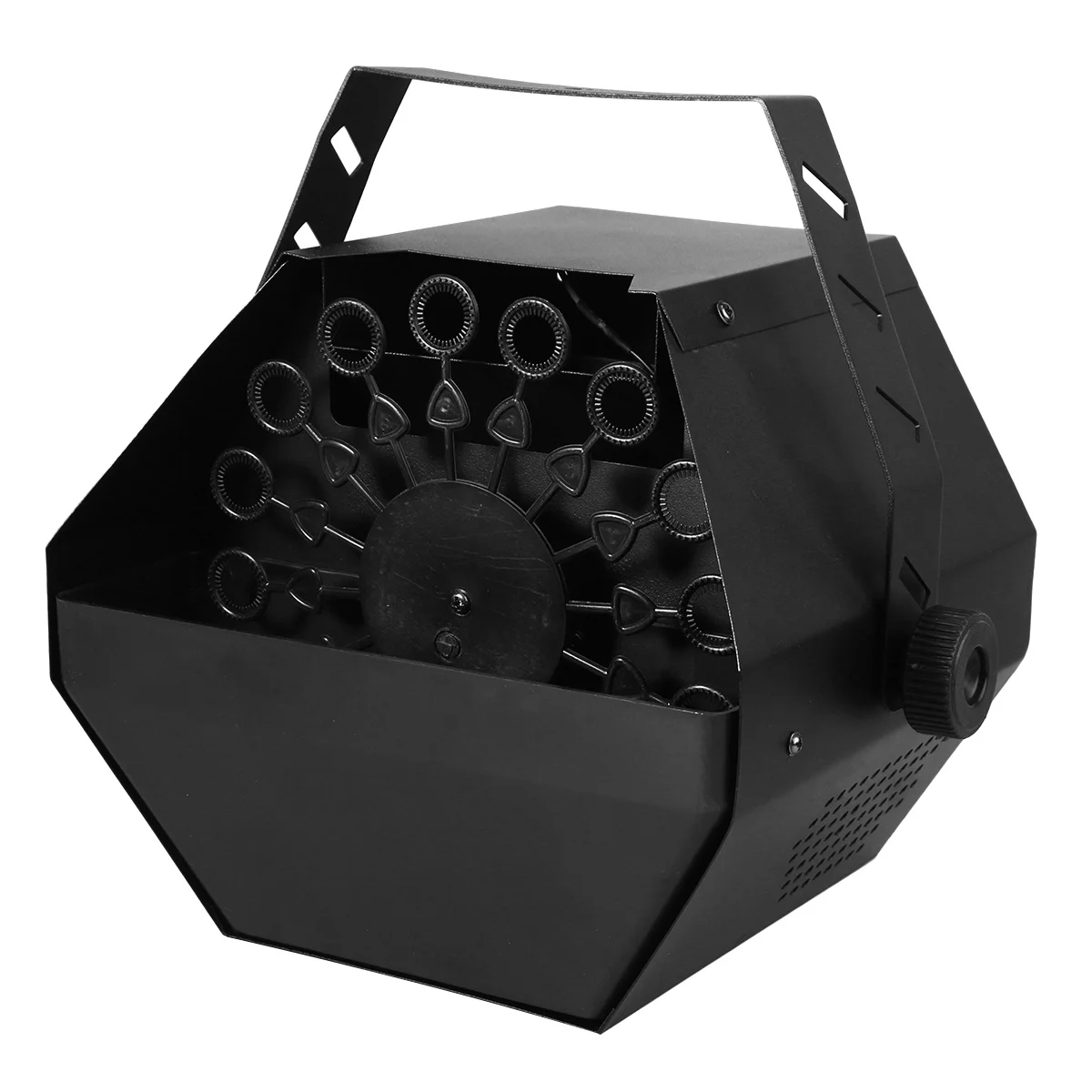 Macchina per bolle Soffiatore per bolle elettrico automatico Portatile Durevole Compatto 18-22 Maniglia regolabile per matrimoni per feste per bambini