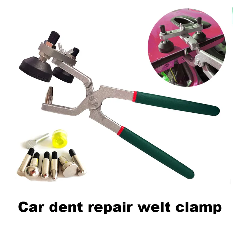 Car Dent Repair Crimping Clamp Cover Door Edge Clamp Seamless Sheet Metal Spray Paint Trunk Wheel Eyebrow Tool Accessories