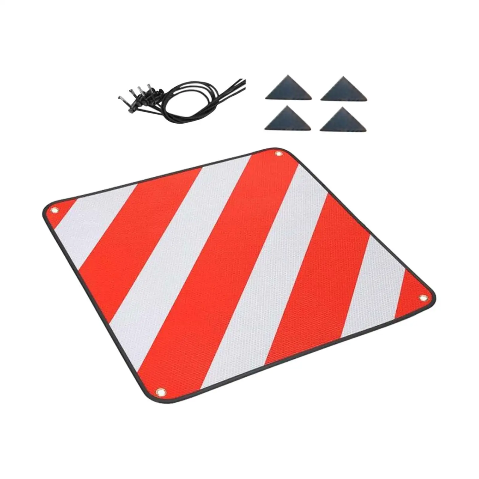 

Warning Sign for Italy/spain 50 x 50 cm Red White Reflective Warning Sign