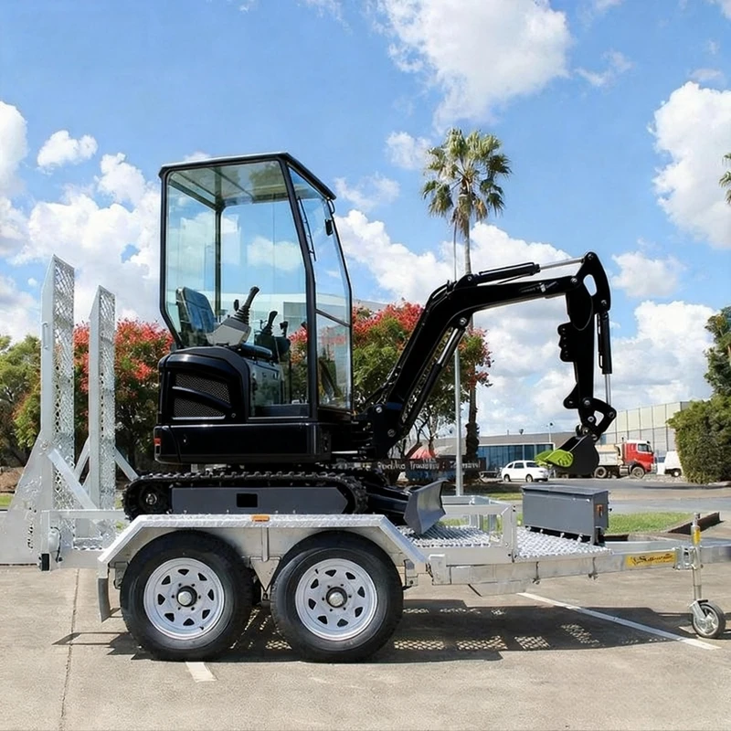 

1.2Ton mini excavator kubota engine Epa/Euro 5 Europe Construction mini diesel excavator mini digger excavator multifunctional