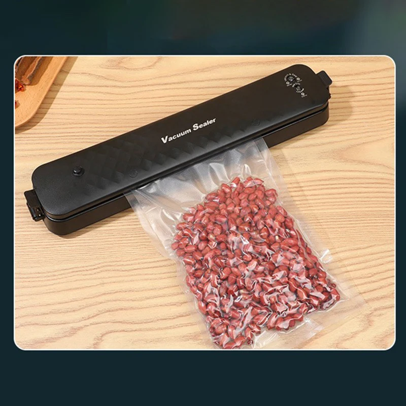 Haushalts gerät Vakuum ierer 220/110v Verpackungs maschine mit kostenlosen 5 stücke Vakuum beutel Haushalts lebensmittel Vakuum ierer Entgaser