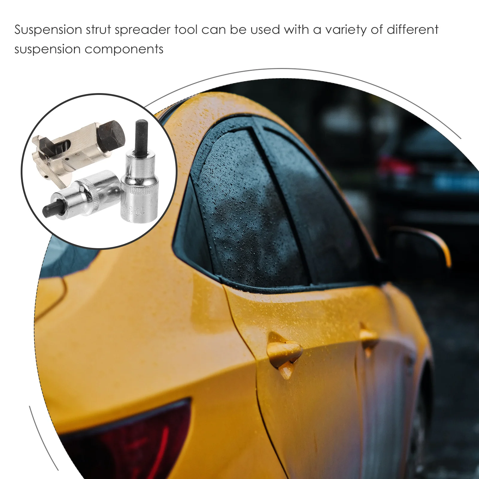 

3pcs Ball Joint Suspension Separator Ergonomic Swing Arm Spreader Tool Car Shock Absorber Strut Remover Auto Repair Tool