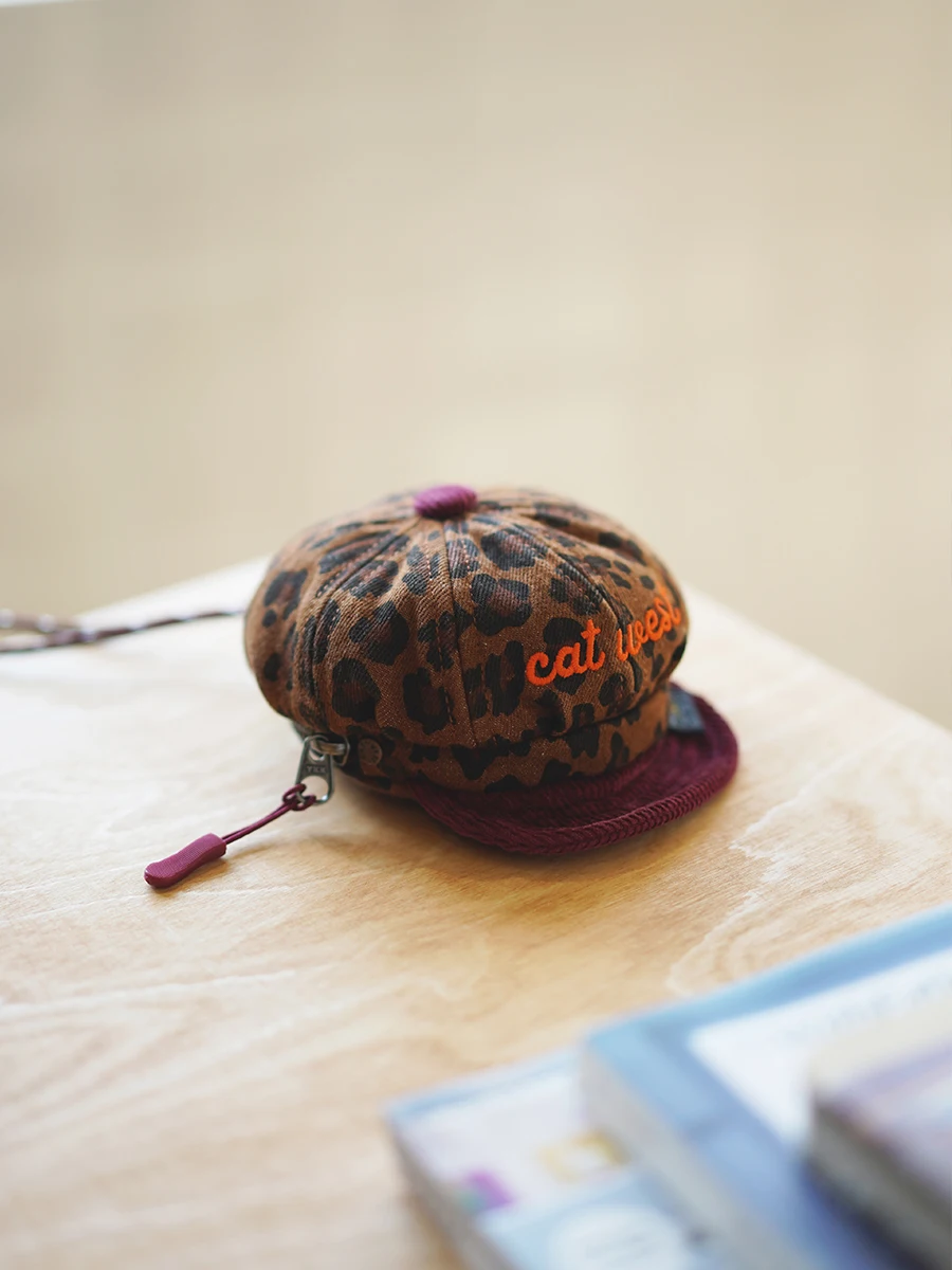 original-west-leopard-print-denim-octagonal-hat-coin-purse-keychain-earphone-pendant-bag-ex-youth-faion-accory
