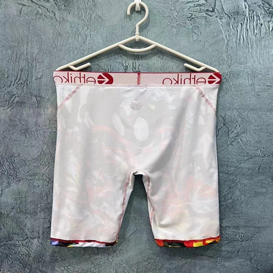 Boxer sexy Männer Unterwäsche Sport Boxer Mann Graffiti schnell trocknende männliche Höschen Dessous lange Unterhosen Mann lustige Höschen für m