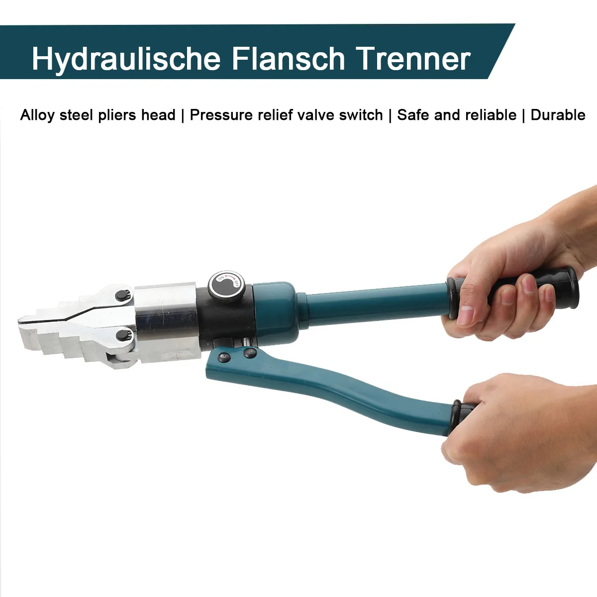 YQ-30 Hydraulischer Flanschspreizer, tragbarer manueller Trenner aus legiertem Stahl, 8-Tonnen-Hydraulik-Flanschspreizer, Teilungswerkzeug-Set – Detail 10