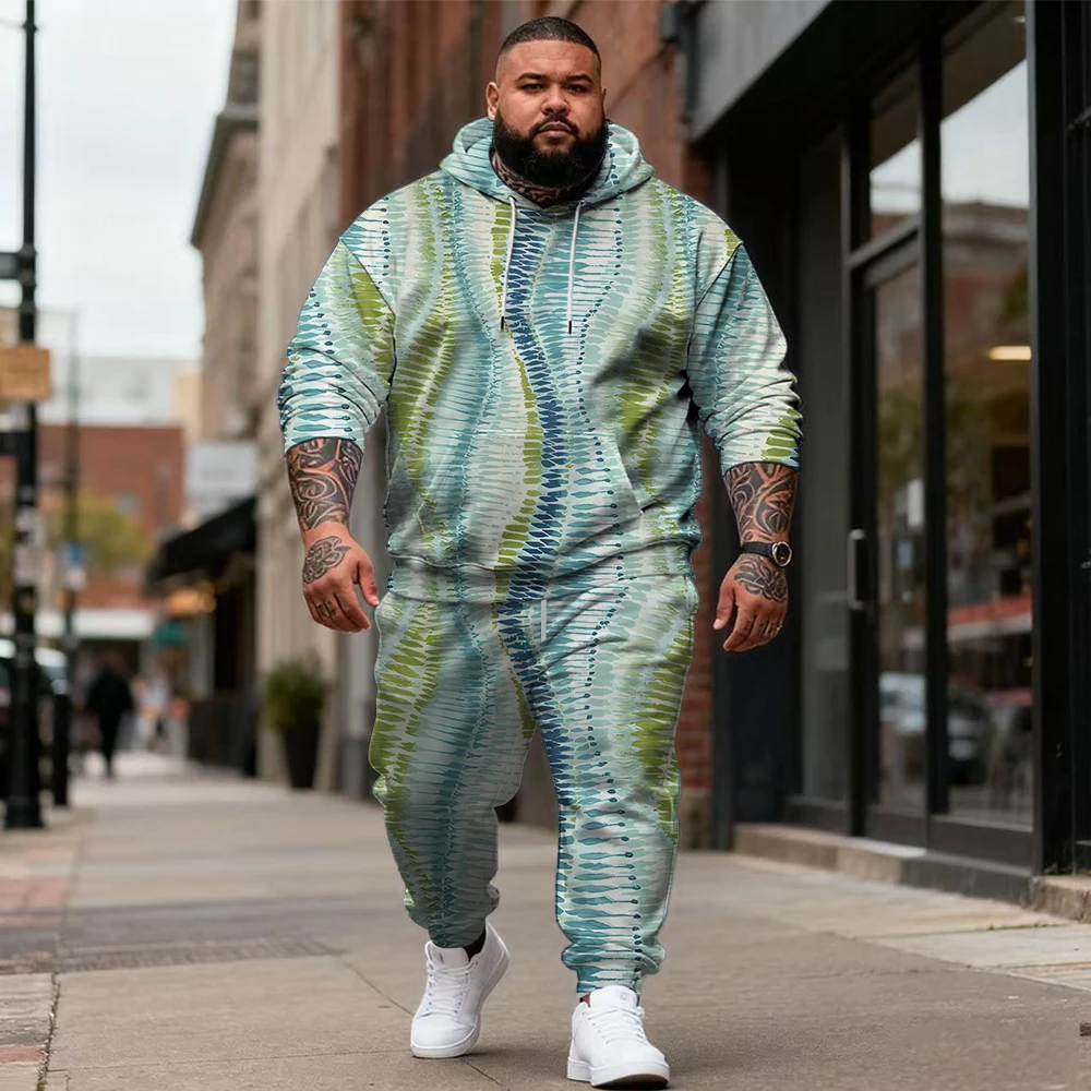 

Комплект мужской толстовки больших размеров S-9xl: Graffiti Vibe — уличный шик из 2 предметов, мягкая теплая ткань, яркие принты аэрозольной краски,