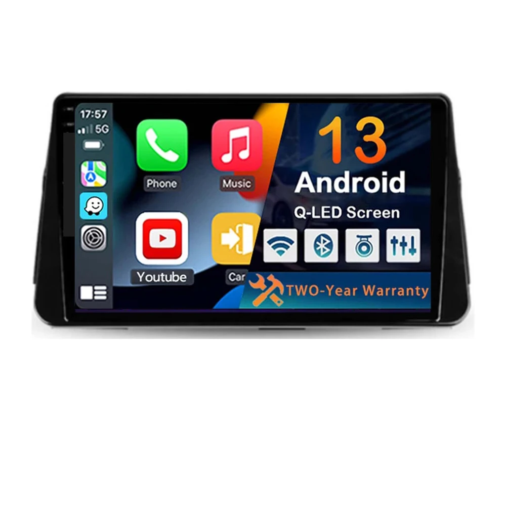 Android 15 Carplay Auto Voor NISSAN MICRA KICKS 2017 2018 2019 Autoradio Multimedia Video Player Navigatie GPS Geen 2Din 2 Din 4G - afbeelding 2