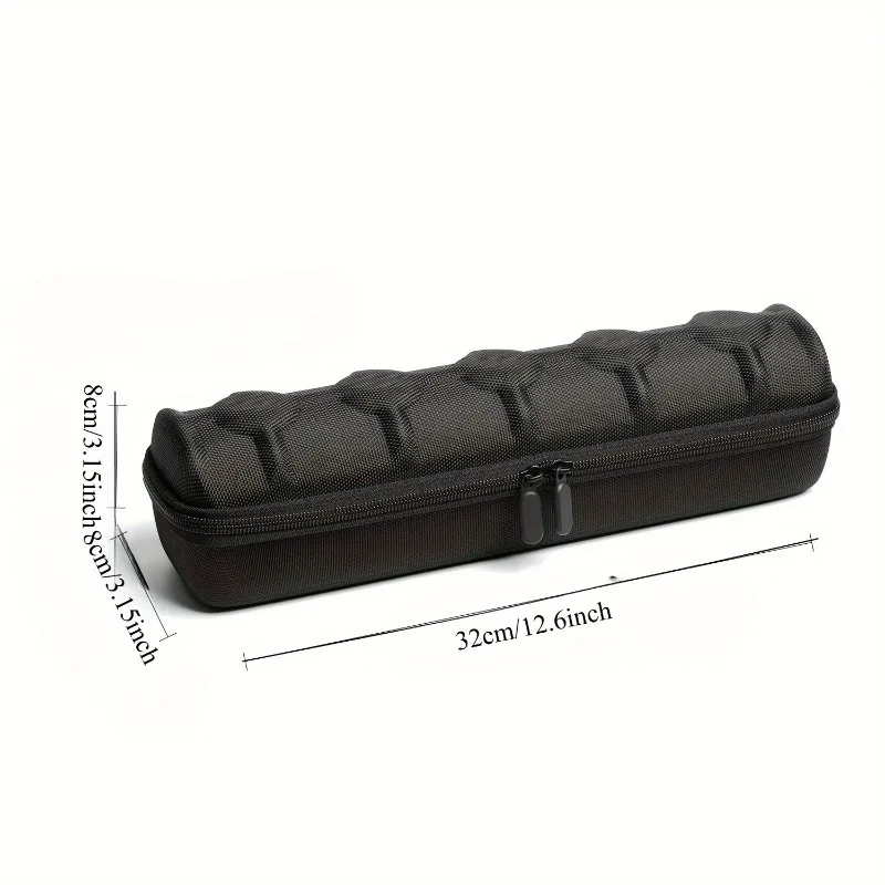 1 Pc 5-slot Watch Portable Storage Travel Case Watch Storage Display Box Hard Shell Watch Travel Bag with Foam Pillow and Handle