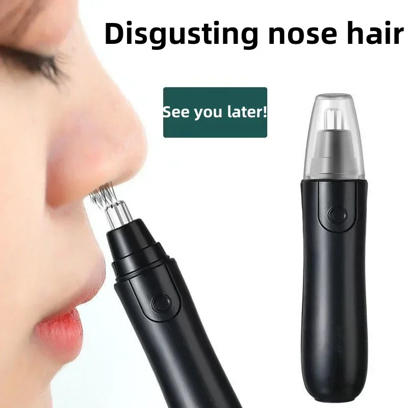 Recortador Eléctrico de Vello Nasal, Afeitadora y Cortapelos para Hombres y Mujeres, Recortador de Orejas, Cuello y Cejas, Kit de Afeitado y Eliminación de Vello