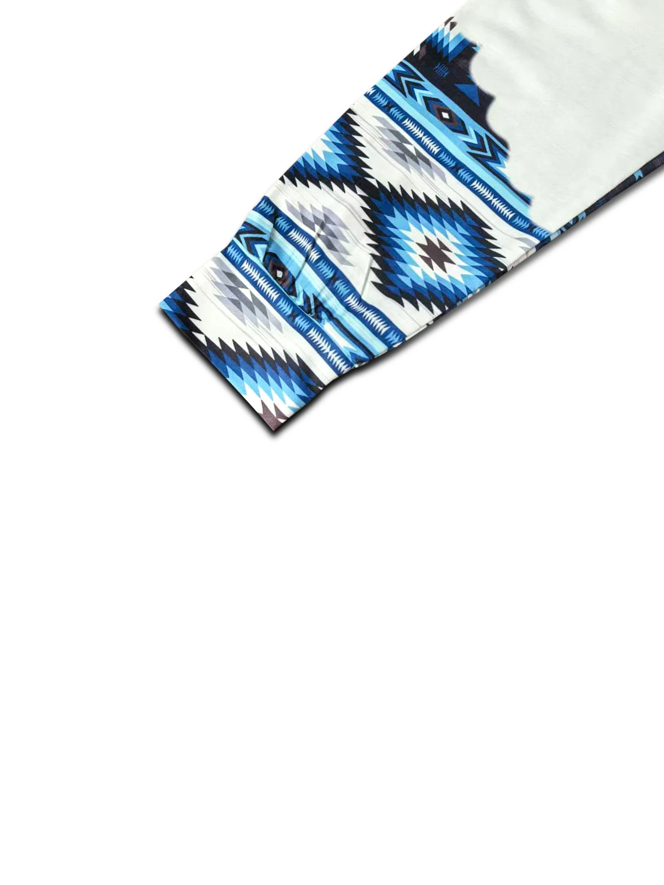 المرأة عارضة الأزياء جولة الرقبة السترة هوديي النمط العرقي الغربي الرجعية طباعة المرأة سترة هوديي