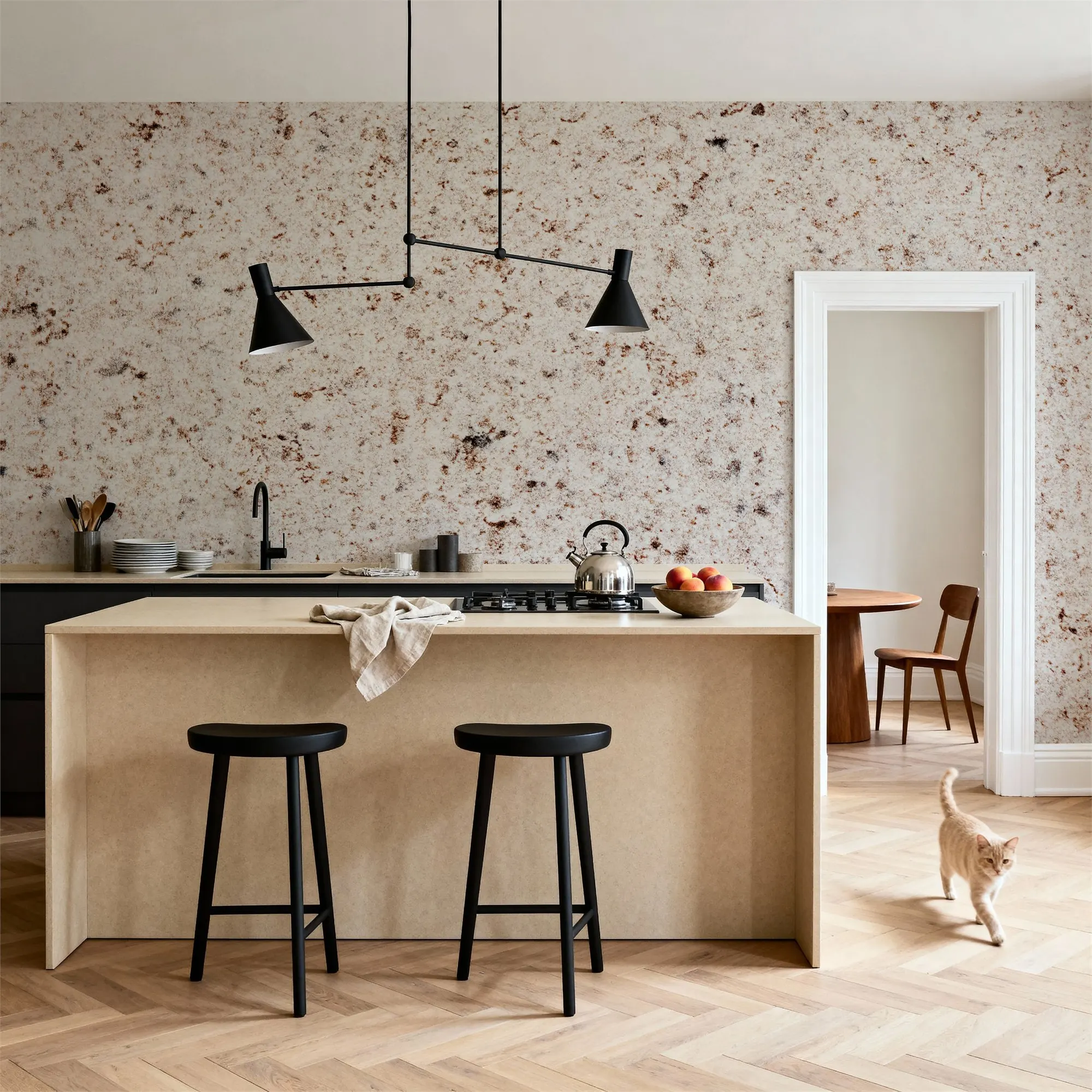 Custom Sandstone Wallpaper for Walls Made to Measure Large Wall Mural