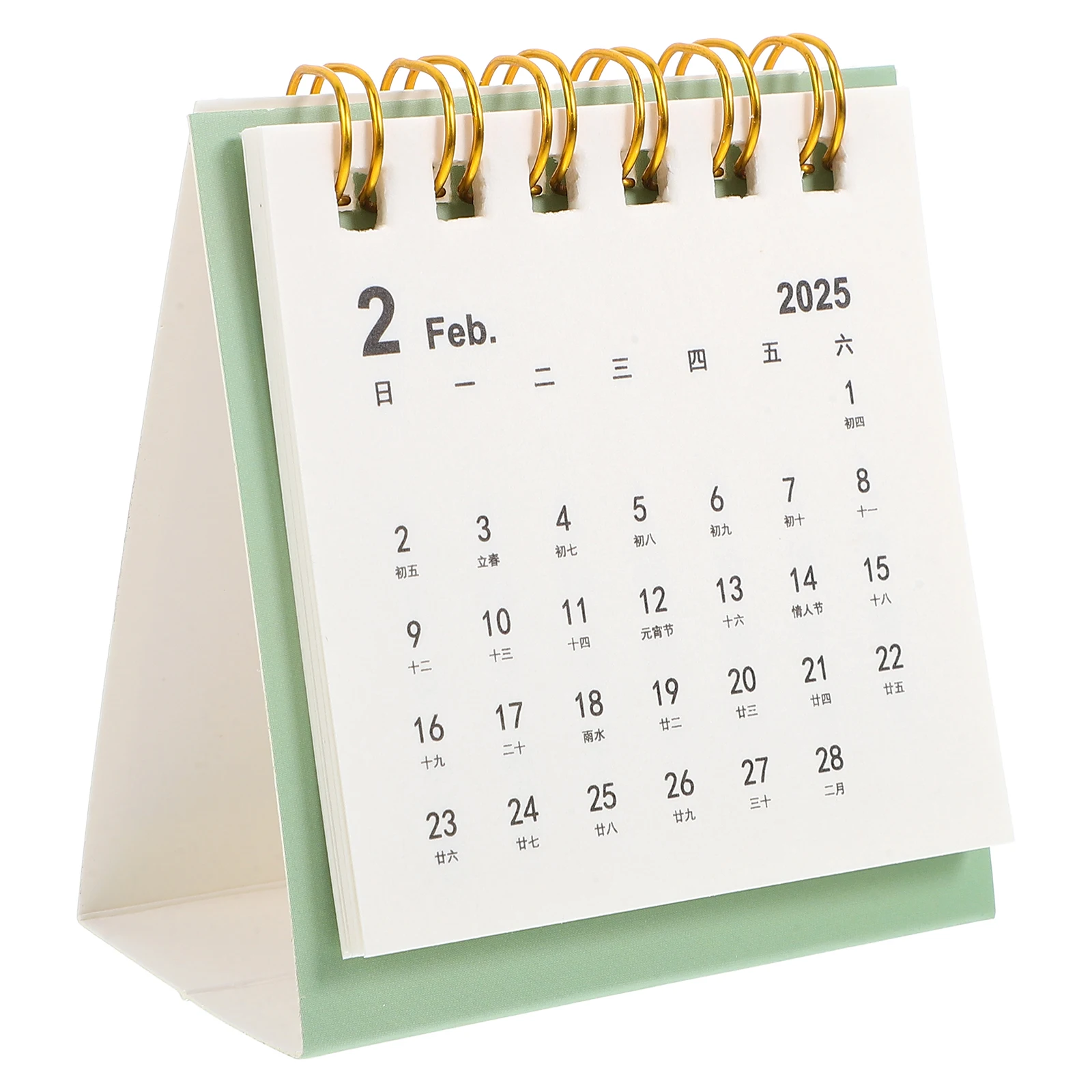 

Simple Desk Calendar Small Decorative Fresh Paper Academic Mini Modern Minimal Practical Sturdy Portable Month Calendar