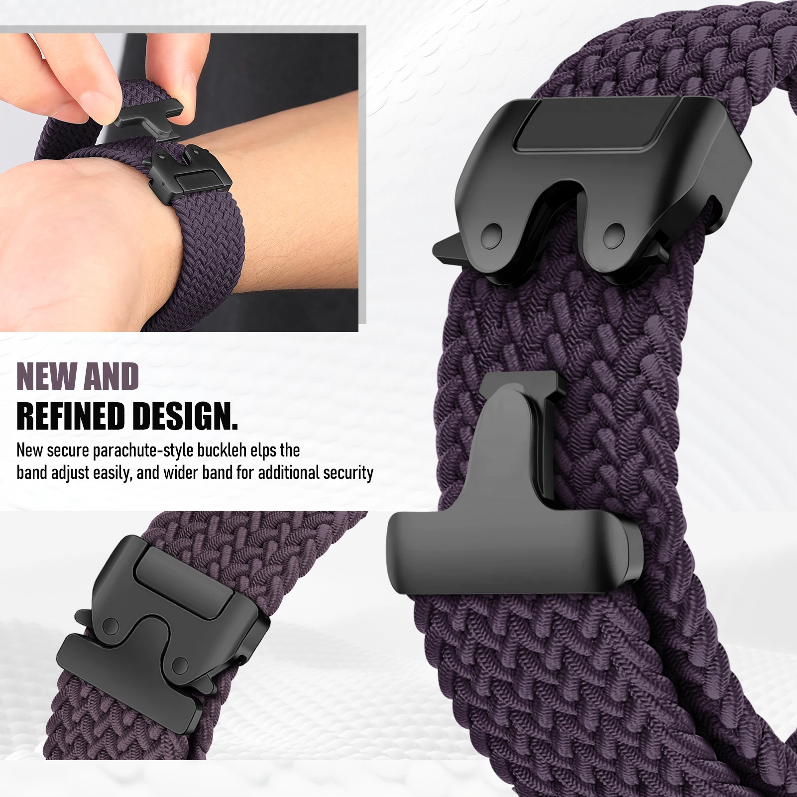 18 مللي متر 22 مللي متر الأشرطة لساعة هواوي GT 4/4 Pro/5/5 Pro 42 مللي متر 46 مللي متر 41 مللي متر المظلة مضفر كوريا سوار هواوي ساعة 4 برو الفرقة