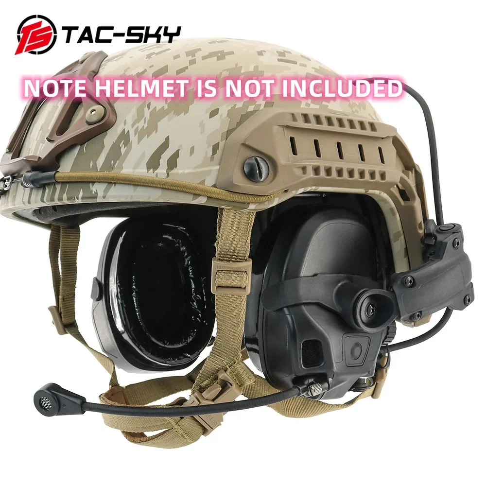 

TAC-SKY Tactical Headset AMP Headset ARC Rail Adapter Communication Noise Reduction Pickup Shooting Headset Civilian Version