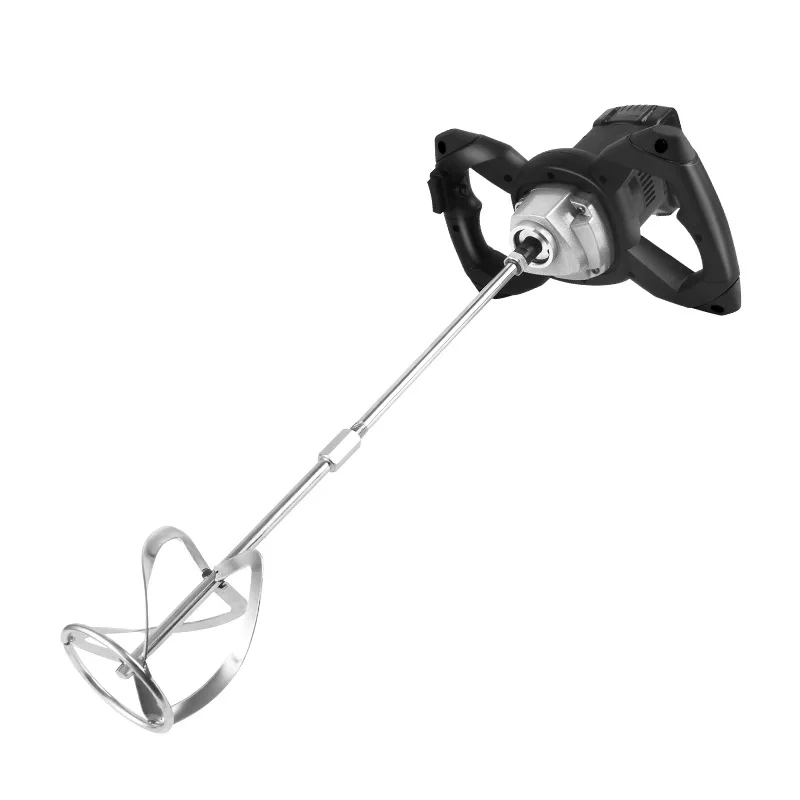 

Lithium battery electric mixer high power feed paint cement mortar coating putty powder industrial mixer