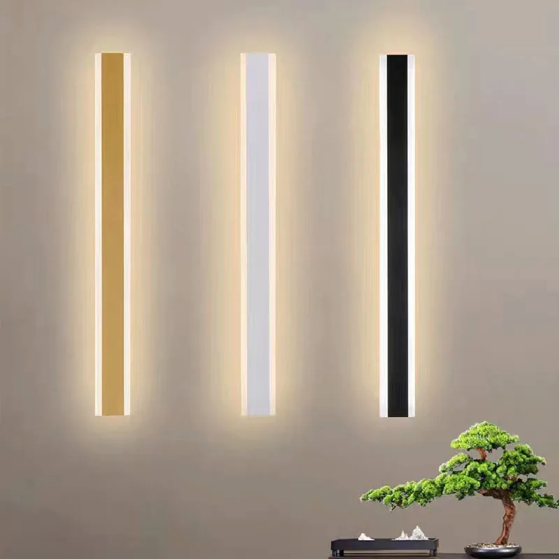 

Nordic minimalist LED wall lamp interior bedroom living room background wall hotel staircase corridor atmosphere light decoratio