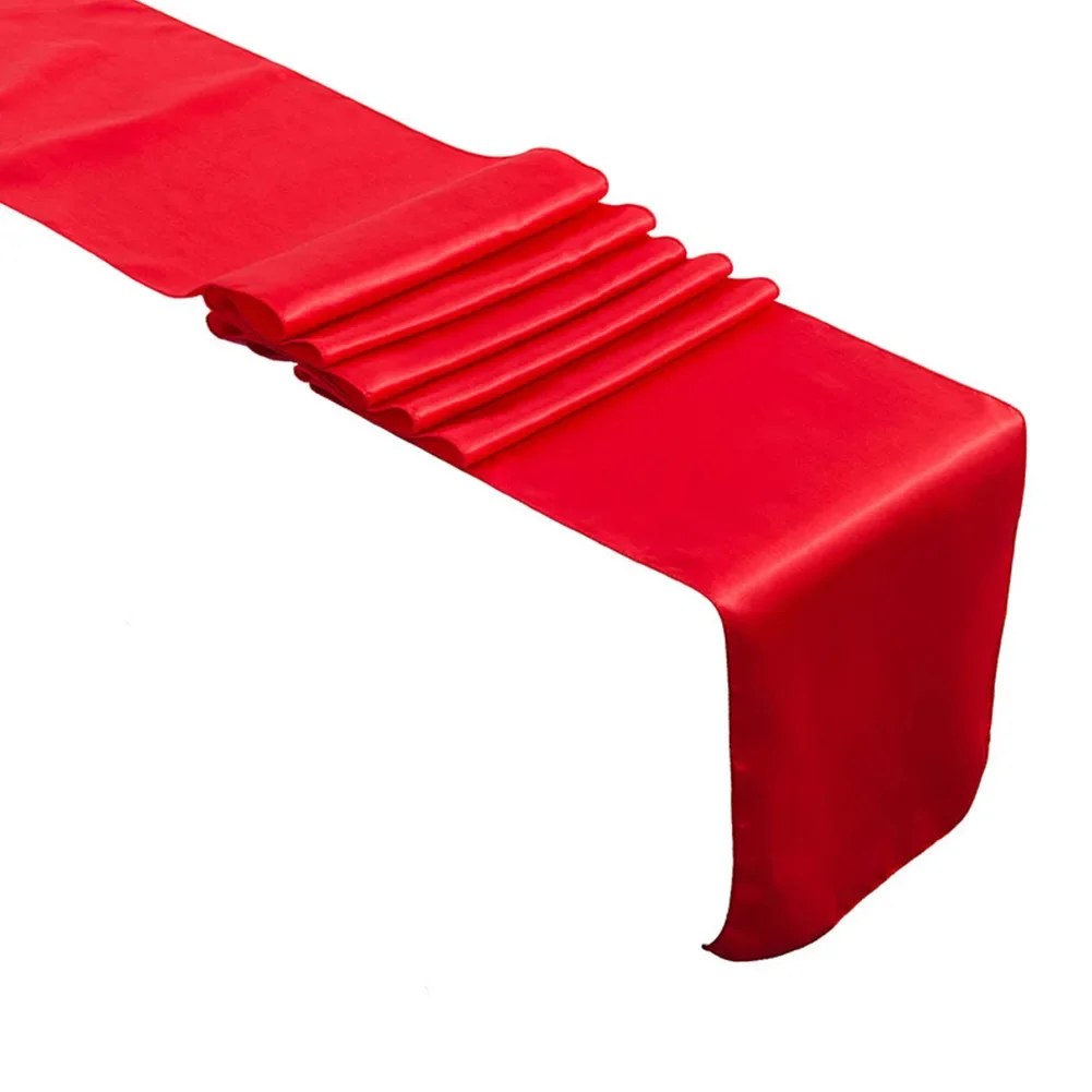 

For Banquet Wedding Party Table Table Runner 1 X Approx.70g Embellish Polyester Protect Wrinkle Free Practical