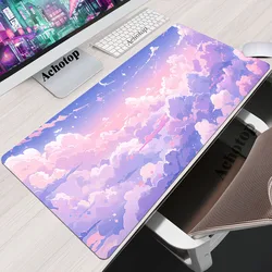 Space Mousepad Speed XXL Large Gaming Desk Mat Keyboard Mats Pink Cloud Mouse Mat Gamer Desk Pad Home For Gift Kawaii Mouse Pad