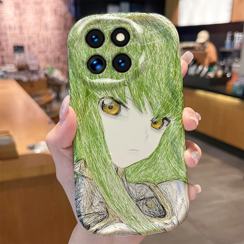 Comic Code Geass Case For Xiaomi Poco X7 X6 X5 X3 F6 F5 NFC F3 M6 Pro 4G Mi 14 13 12 11 Lite 5G 13T 12T 11T 14T Pro M5S Cover