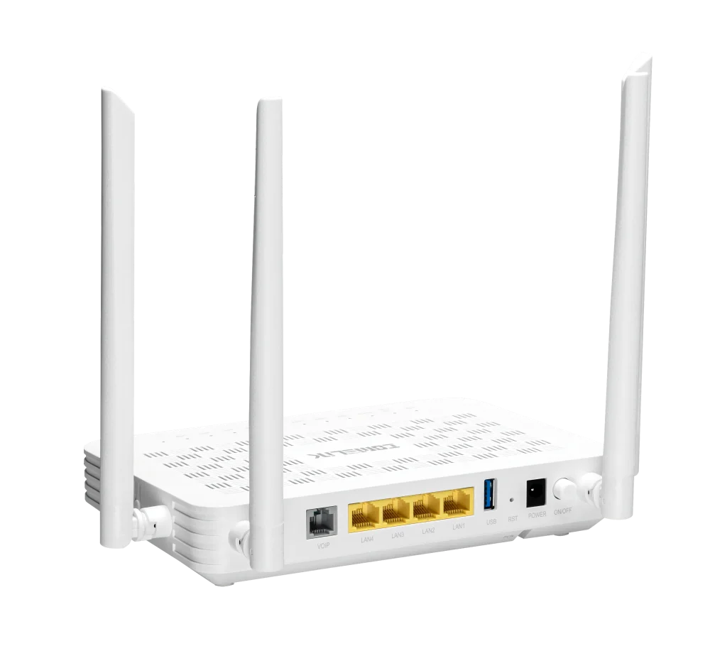 KEXINT XPON ONU /AX3000 WIFI6 (4GE+1POTS+WIFI 2.4G&5.8G)