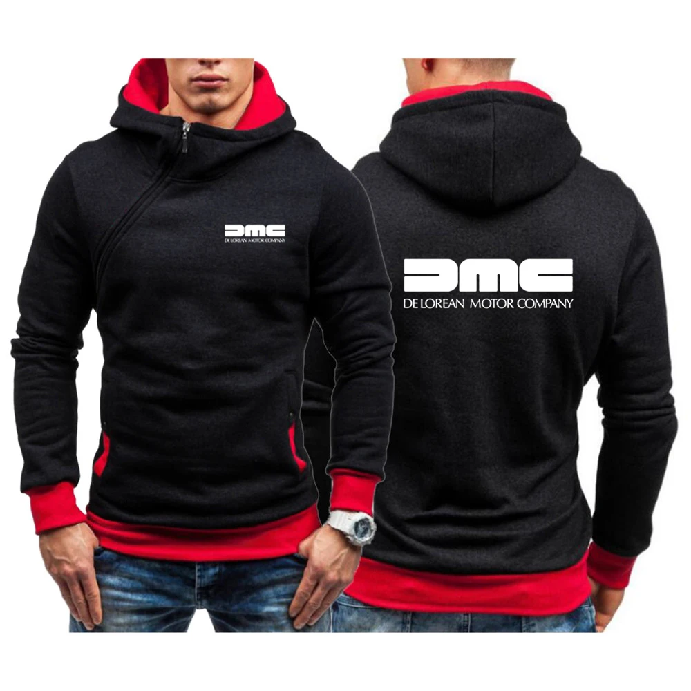 

2023 New Men's Delorean Motor Company Printing Fashion Casual Streetwear Hooded Sweatshirt Harajuku Popular Hoodies Cotton Coats